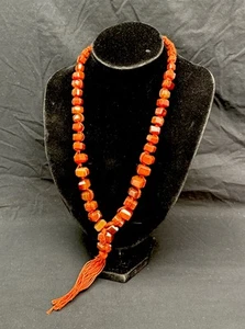 Lucky Brand Carnelian Tassel Necklace - Picture 1 of 17