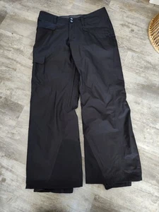 Patagonia Snowshot H2no Vented Snowboard Ski Snow Pants Men’s Size Large Black - Picture 1 of 21