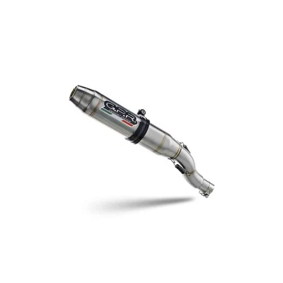 Silencieux Slip-On Homologué GPR Deeptone Inox Pour KTM 790 ADVENTURE 2025-2026 - Photo 1/2