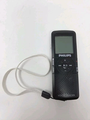 Philips Voice Tracer Audio Recorder LFH0622 Black - Tested Working - Image 1 of 4