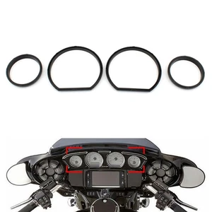 Instrumententafel Gauge Bezel Kit für Harley Touring Electra Street Glide 14-23 - Picture 1 of 8