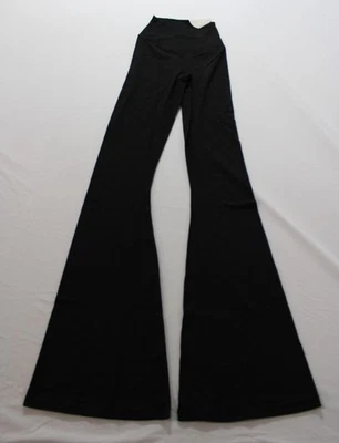 Женские леггинсы Aerie Real Me с высокой талией кроссовер расклешенные CA4 черные размер XS новые с ценниками - Изображение 1 из 4