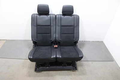 2018 - 2020 DODGE DURANGO CONJUNTO DE ASSENTO TRASEIRO 3ª fileira couro fabricante de equipamento original preto_zlx9 - Imagem 1 de 4