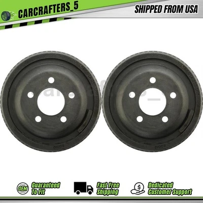 Задний тормозной барабан для 1960-1966 AMC Ambassador 5,3 л пожизненная гарантия - Изображение 1 из 4