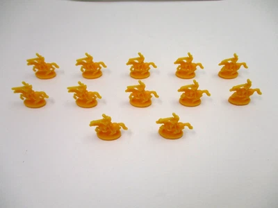 Risk 12 piezas de caballería de plástico amarillo 2015 piezas de repuesto ejércitos Foto 1 de 4