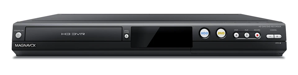 Magnavox MDR865H HD DVR/DVD Recorder with Digital Tuner (Black) - Image 1 of 1