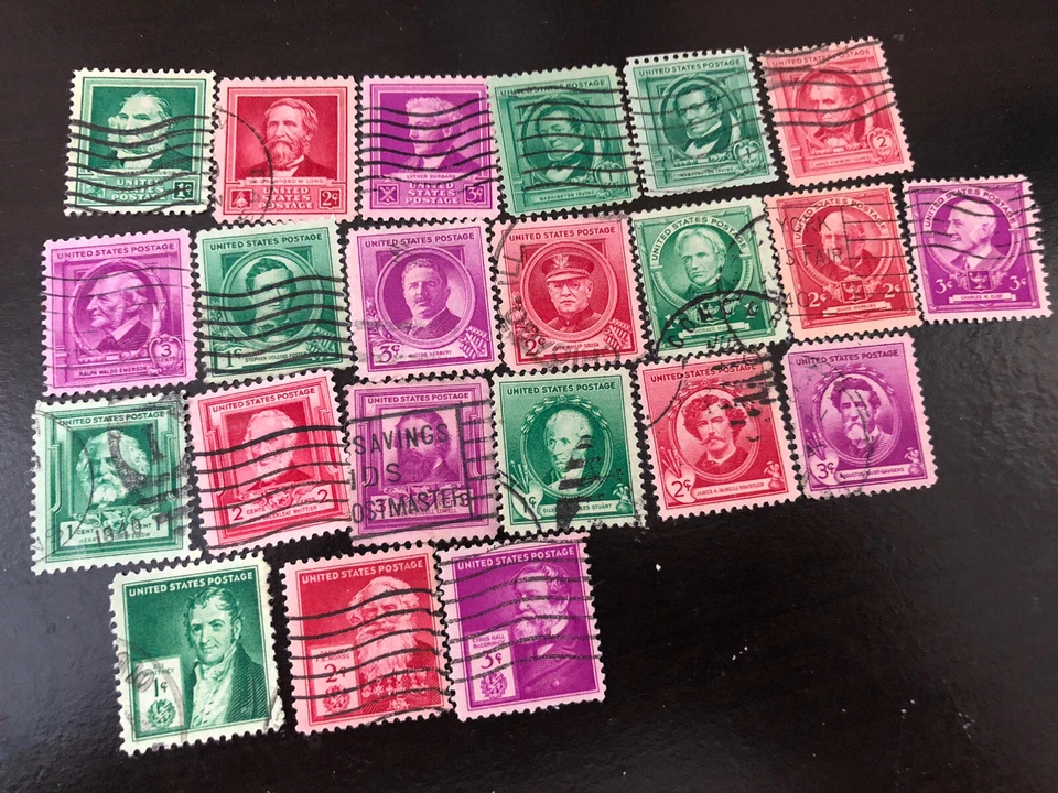 famous americans  1940 Issue - Image 1 of 1