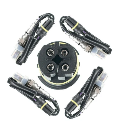 4PCS Up+Downstream Oxygen Sensor Fit For 2001-2004 Mercedes-Benz Slk320 3.2L V6 - Image 1 of 4
