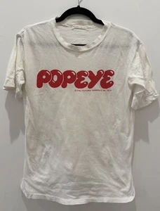 Camiseta Promocional Vintage 1978 Revista Popeye Japonesa City Boy - Blanca/Mediana - Imagen 1 de 5