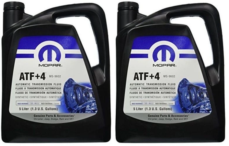2x MOPAR Atf + 4 5L Automático Getribe Oil 68218058AA Nuevo - Imagen 1 de 1