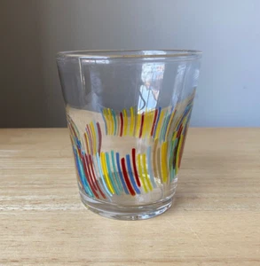 Murano Style Hand Blown Multi-Color Striped Rocks Glass - GUC - 3 Available - Picture 1 of 6