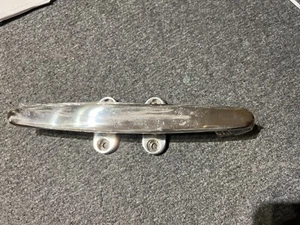 NEWSTAINLESS 316 THROUGH CLEAT 25CM LONG 4 hole base SHAPED & CURVED - Picture 1 of 6