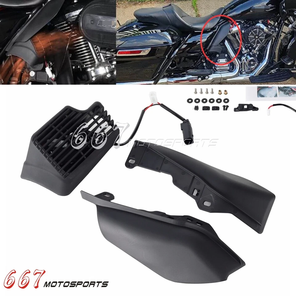 Cool Flow Fan for Harley Touring Road Glide Tri Glide Ultra FLHTCUTG 2017-2023 - Imagem 1 de 4