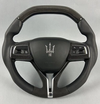 Volante Maserati Ghibli Levante QP Carbon volante personalizzato Mansory Germany - Immagine 1 di 4