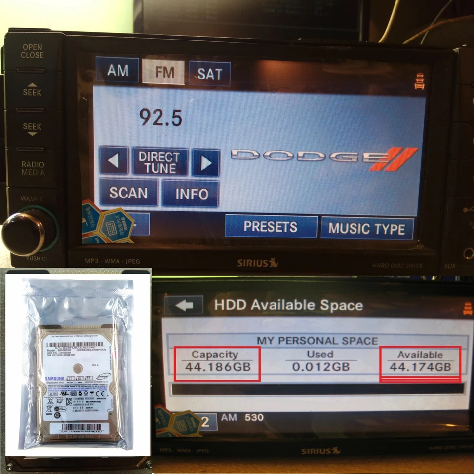 Samsung 60 GB,2.5" hard drive for NTG4 REW - Image 1 of 4