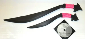 Training Philippine PRACTICE SWORD Pink Polypropylene Sansibar Espada Dagger DVD - Picture 1 of 5