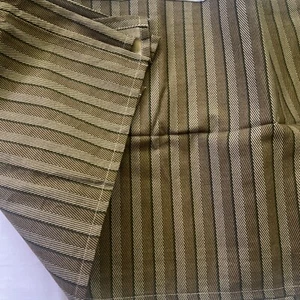 Queen Sized Bedskirt Palm Beach JC Penney Brown Green - Picture 1 of 7