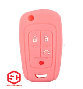 1x New KeyFob Remote Fobik Silicone Cover Fit / For Select GM Vehicles... - Picture 1 of 2