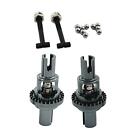 2Pcs RC Front Rear Differential Set Strong 28T Diff Gear Part for Wltoys 1:28