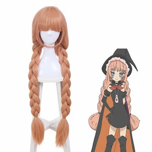 Magical Girl Raising Project Tsubame Murota Top Speed Orange Long Cosplay Wig - Picture 1 of 6