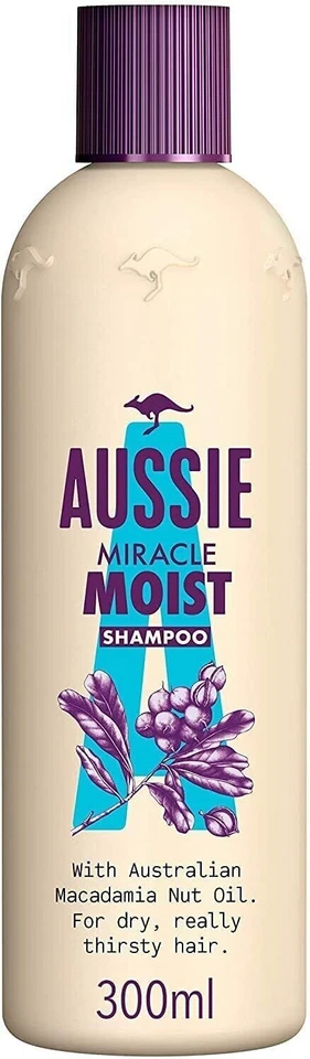Aussie Miracle Moist Shampoo - 300 ml - Image 1 of 1