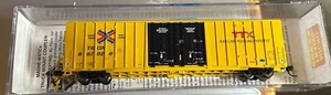 N Scale MTL 60' Rib Side Dbl Plug Door High-Cube Boxcar TTX #667025 - Picture 1 of 3