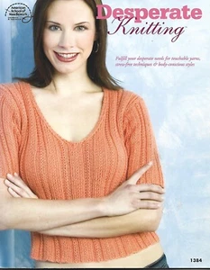Desperate Knitting - Knitting/Crochet Instruction Booklet - Picture 1 of 4