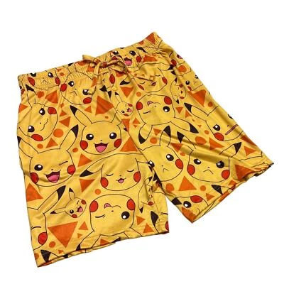 Шорты для сна с карманами мужские Pokemon Pika Faces Print размер Small Pikachu - Изображение 1 из 4