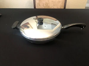 Revere Ware Kupferboden 12" Pfanne Doppelgriffe - Bild 1 von 9