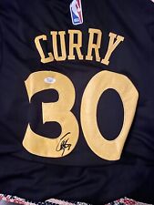 Stephen Curry Autograph Signed Warriors NBA  Jersey JSA chinese new year