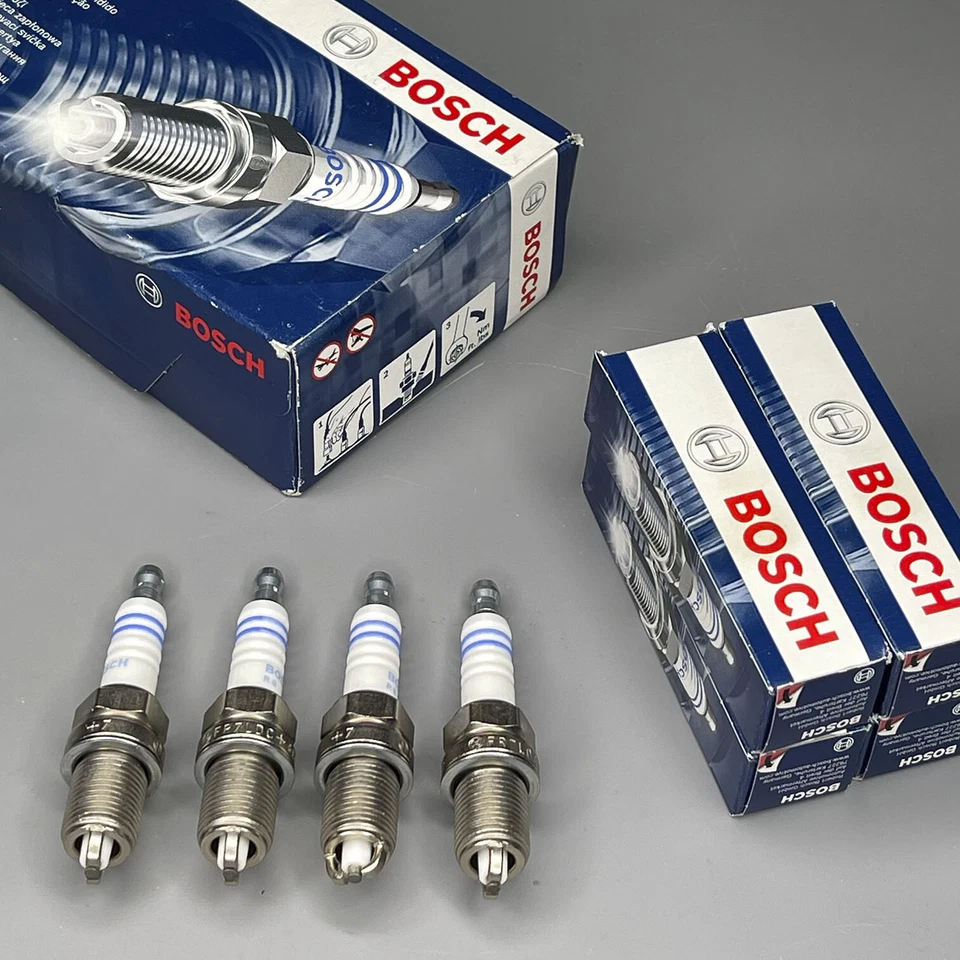 Vela de ignição Bosch Yttrium 7402 para VW Jetta Passat Beetle Golf 4 peças - Imagem 1 de 4