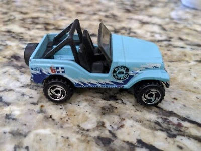 Hot Wheels Roll Patrol Jeep Light Blue 1990 - Image 1 of 4