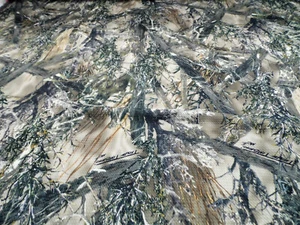 Printed Bullet Liverpool Textured True Timber Green MC2 camouflage Fabric U11 - Picture 1 of 1