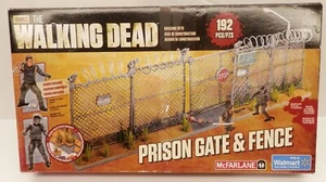 AMC's The Walking Dead Prison Gate Fence Construction Set McFarlane 192pcs - Picture 1 of 3