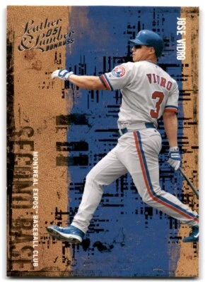2005 Donruss Leather & Lumber - #73 Jose Vidro - Image 1 of 2