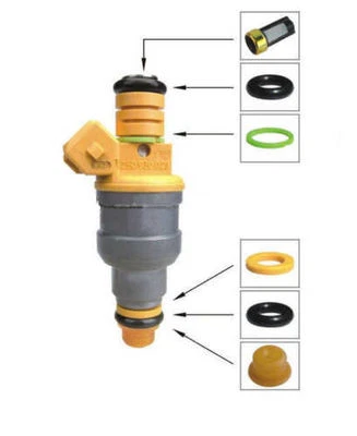 Fuel Injector service Kit For 8Cly Holden Calais V8 VP VR VS - Bosch 0280150960  - image 1 of 4