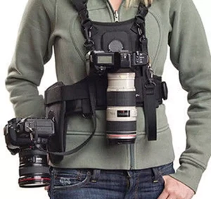 Sevenoak SK-MSP01 Dual 2 Camera Harness Multi Carrying Chest Vest Strap System - Picture 1 of 12