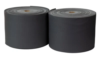  Sup-R Band Latex Free Exercise Band Twin-Pak 100 Yard (2-50-Yard Boxes) Silver - Image 1 of 3