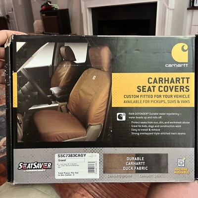 Carhartt Sear Covers Compatível com Jeep Compass Patriot Gravel Duck Fabric 2007-2016 - Imagem 1 de 4