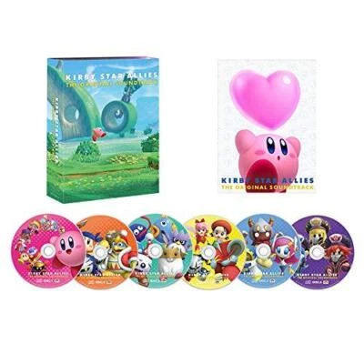 Kirby Star Allies Original Soundtrack Standard Edition 6 CD Set Game Music OST - Image 1 of 4