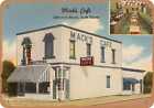 Metal Sign - South Dakota Postcard - Mack's Caf u00e9, uptown in Murdo, South D