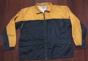 Vintage USA Olympic Windbreaker Jacket 1990s Full Zip Mens XXL TALL 2XLT - Picture 1 of 4