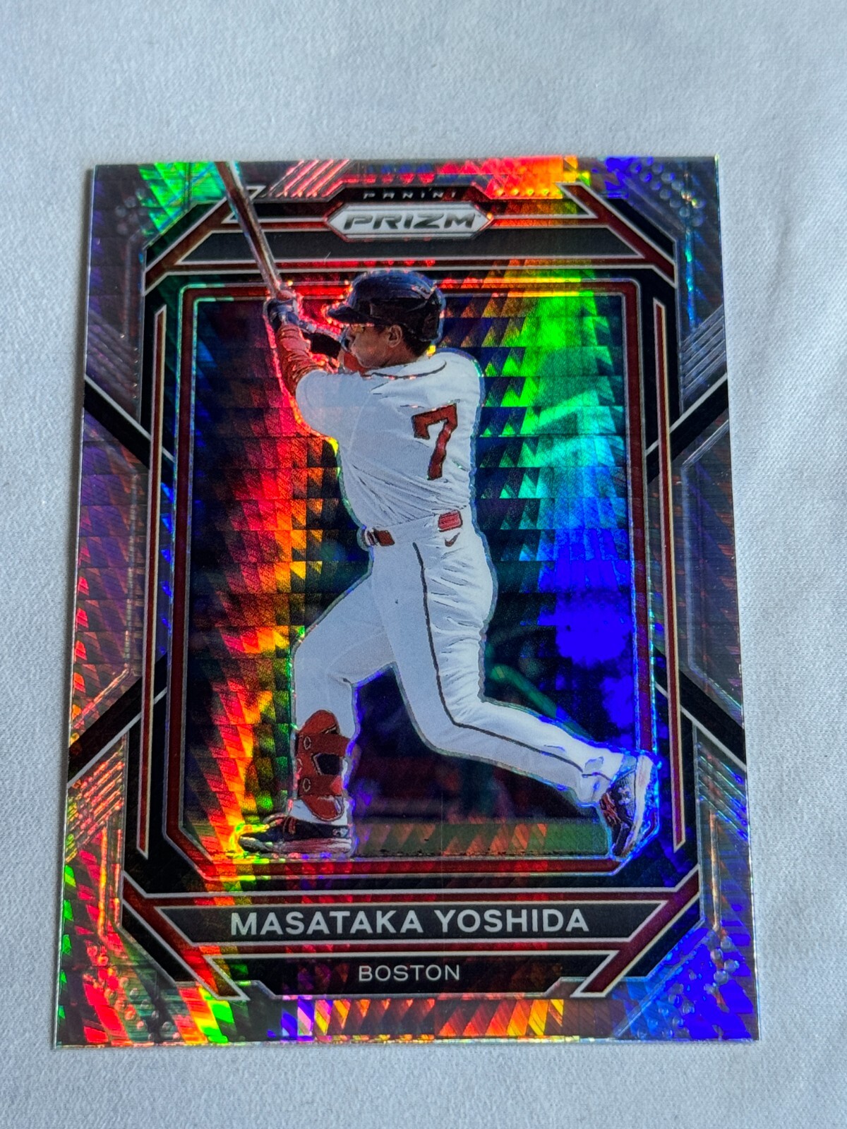 2023 Panini Prizm Hyper Masataka Yoshida #1 Red Sox