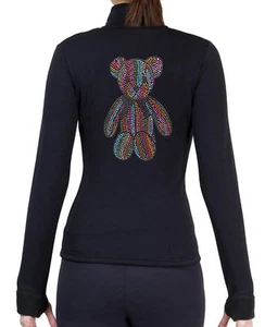 Figure Skating Polartec Fleece Jacket w/Rhinestone JR19 - Picture 1 of 1