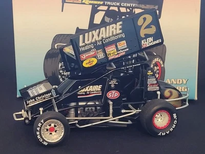 Andy Hillenburg #2 Luxaire World of Outlaws Sprint Car GMP 1:25 Diecast - Image 1 of 4