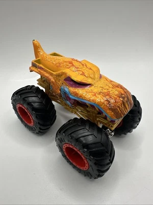 风火轮 Monster Trucks MEGA WREX 恐龙怪物卡车 1: 64 橙色 — 第 1/4 张图片