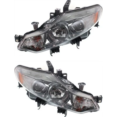 Halogen Headlight Set For 2009-14 Nissan Murano S 2011-14 SL SV Left and Right - Image 1 of 4