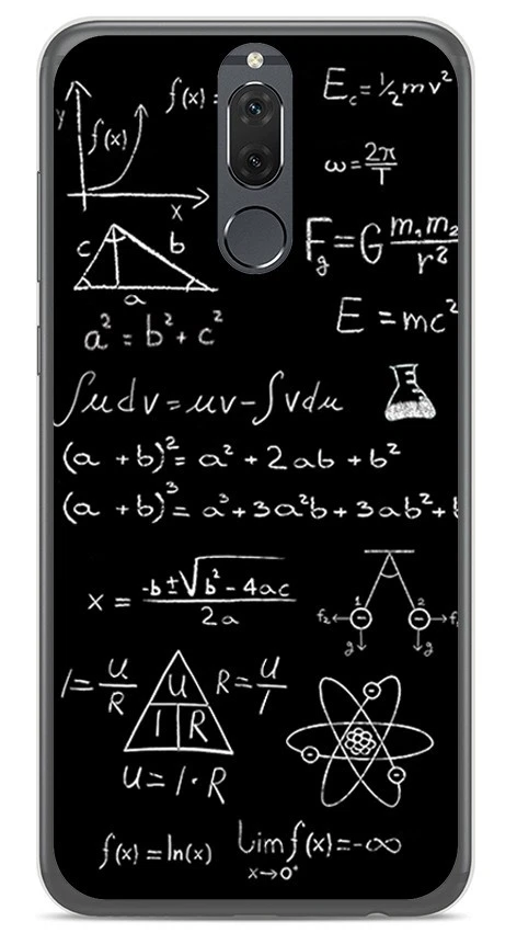 Funda Gel Tpu para Huawei Mate 10 Lite Diseño Formulas Dibujos - Imagen 1 de 1