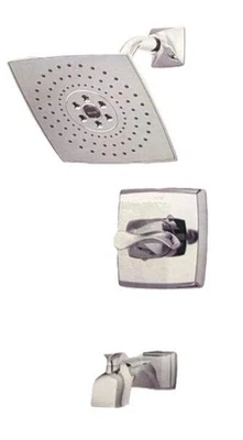 Delta Kahlo Shower Rough & Trim SpotShield Chrome Finish 144841 Shower Kit NEW - Image 1 of 4