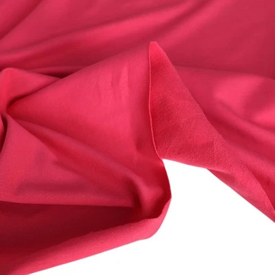 50cm Designer Jersey WinterStoff DekoStoff weich Meterware Koralle Rot Überbreit - Bild 1 von 2